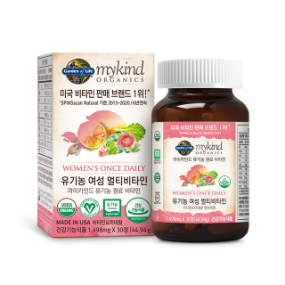 (정기배송)마이카인드 유기농 여성 종합 멀티 비타민 30정